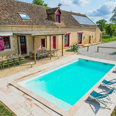 Villa Crazy Noé Michel 72 - Heated Pool - Basket - 2h Paris - 30p *