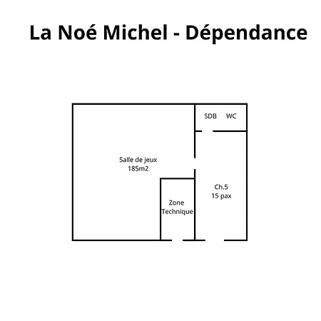 Crazy Noe Michel 72 - Heated Pool - Basket - 2h Paris - 30p 别墅 *