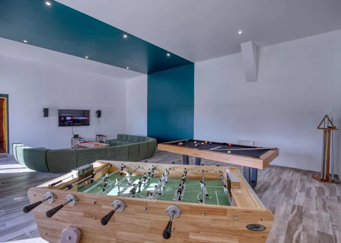 Villa Crazy Noé Michel 72 - Heated Pool - Basket - 2h Paris - 30p Vallon-sur-Gee