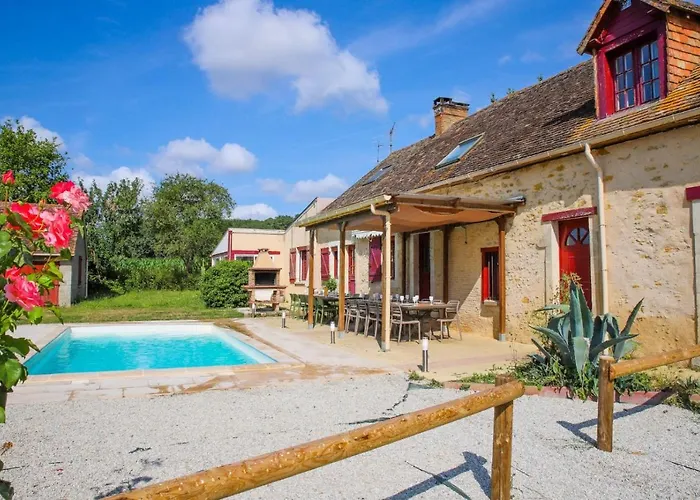 Crazy Noé Michel 72 - Heated Pool - Basket - 2h Paris - 30p *