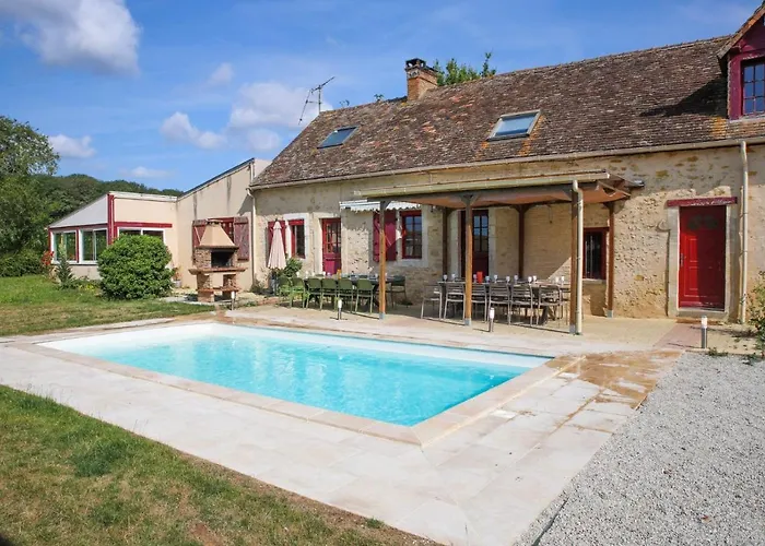 Crazy Noé Michel 72 - Heated Pool - Basket - 2h Paris - 30p * Vallon-sur-Gee